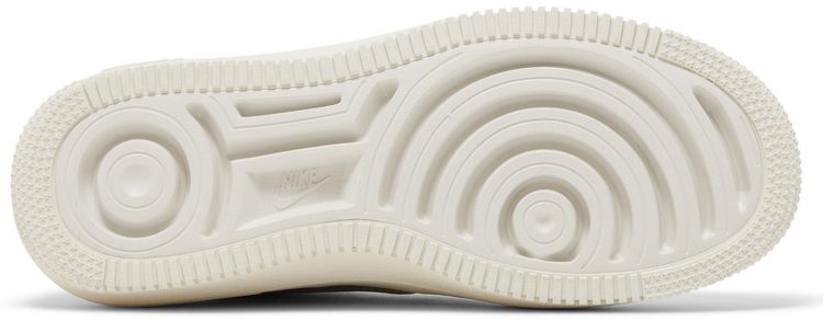 Nike Wmns Air Force 1 PLTAFORM White Metallic Silver