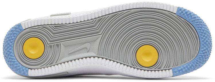 Nike Air Force 1 React SU GS White Light Smoke Grey