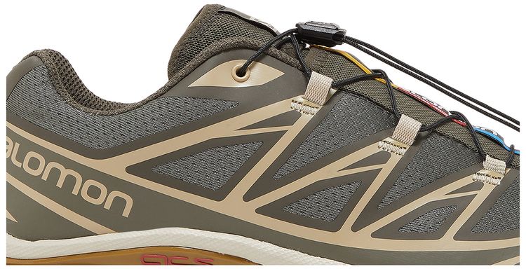 Salomon XT 6 Beluga Dull Gold