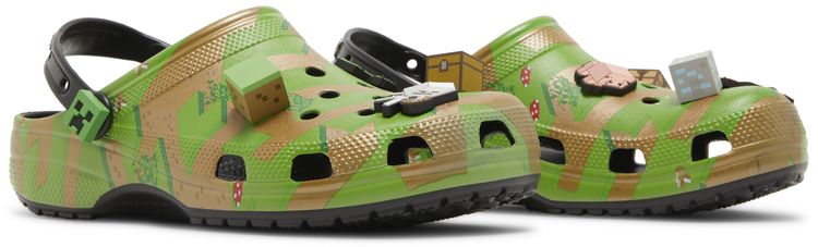 Minecraft x Crocs Classic Clog Grass Block