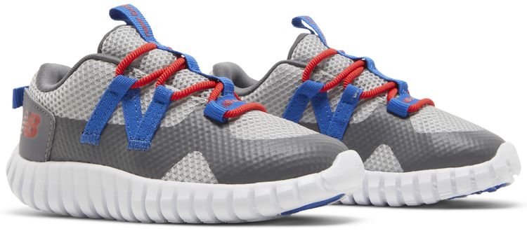 New Balance Playgruv v2 Bungee Toddler Grey True Red