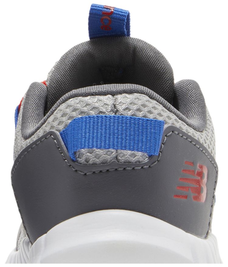 New Balance Playgruv v2 Bungee Toddler Grey True Red