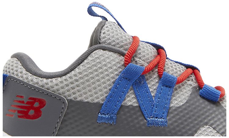 New Balance Playgruv v2 Bungee Toddler Grey True Red