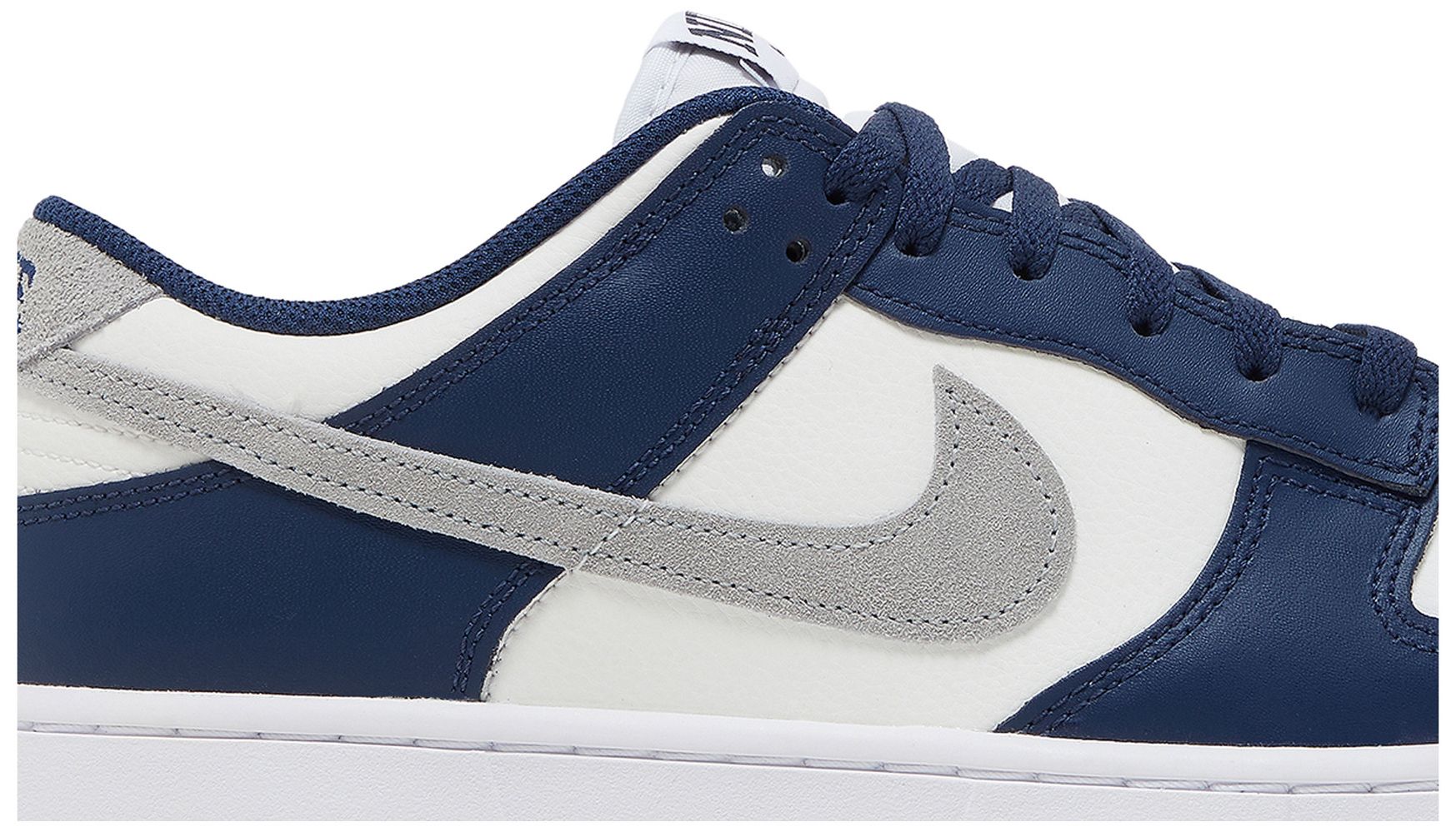 dunk low grey navy