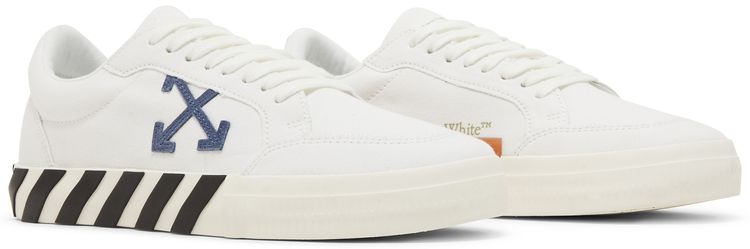 Off White Vulc Sneaker White Navy