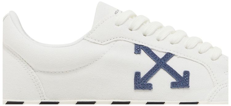 Off White Vulc Sneaker White Navy