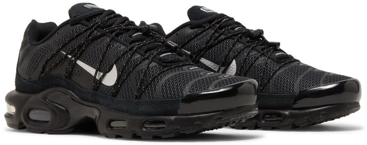 Nike Air Max Plus Utility Black Metallic Silver