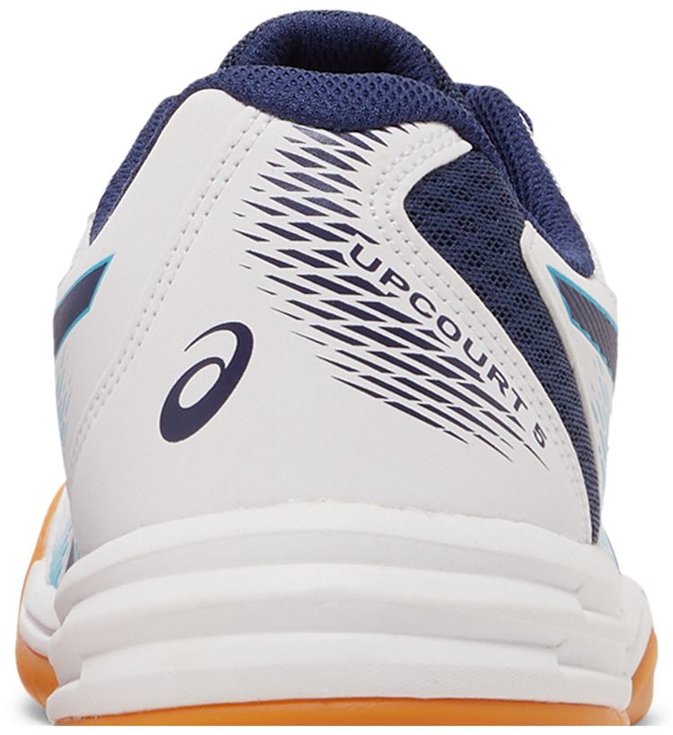 Asics Upcourt 5 White Indigo Blue