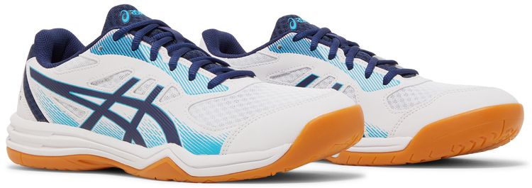 Asics Upcourt 5 White Indigo Blue