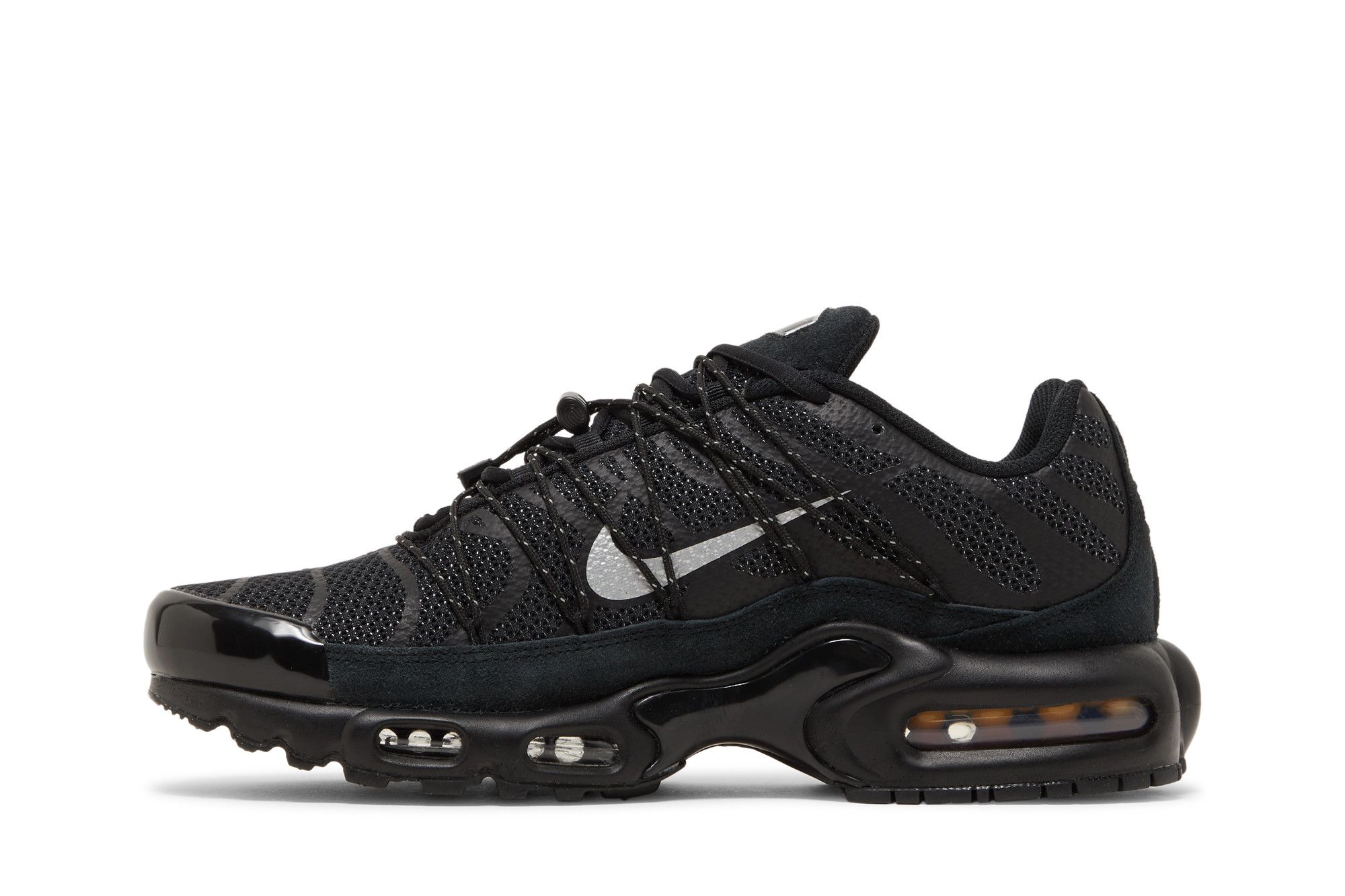 Buy Air Max Plus Utility Black Metallic Silver FD0670 001 GOAT