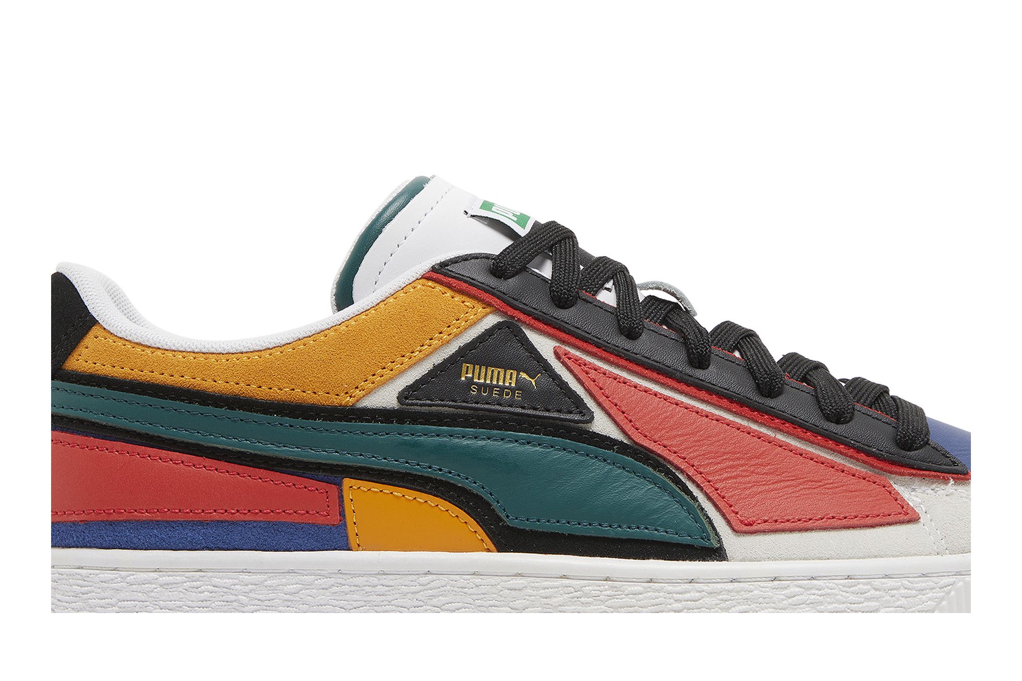 Buy Suede Layers Blazing Blue Varsity Green 387480 01 GOAT