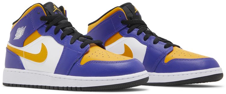 Air Jordan 1 Mid GS Lakers