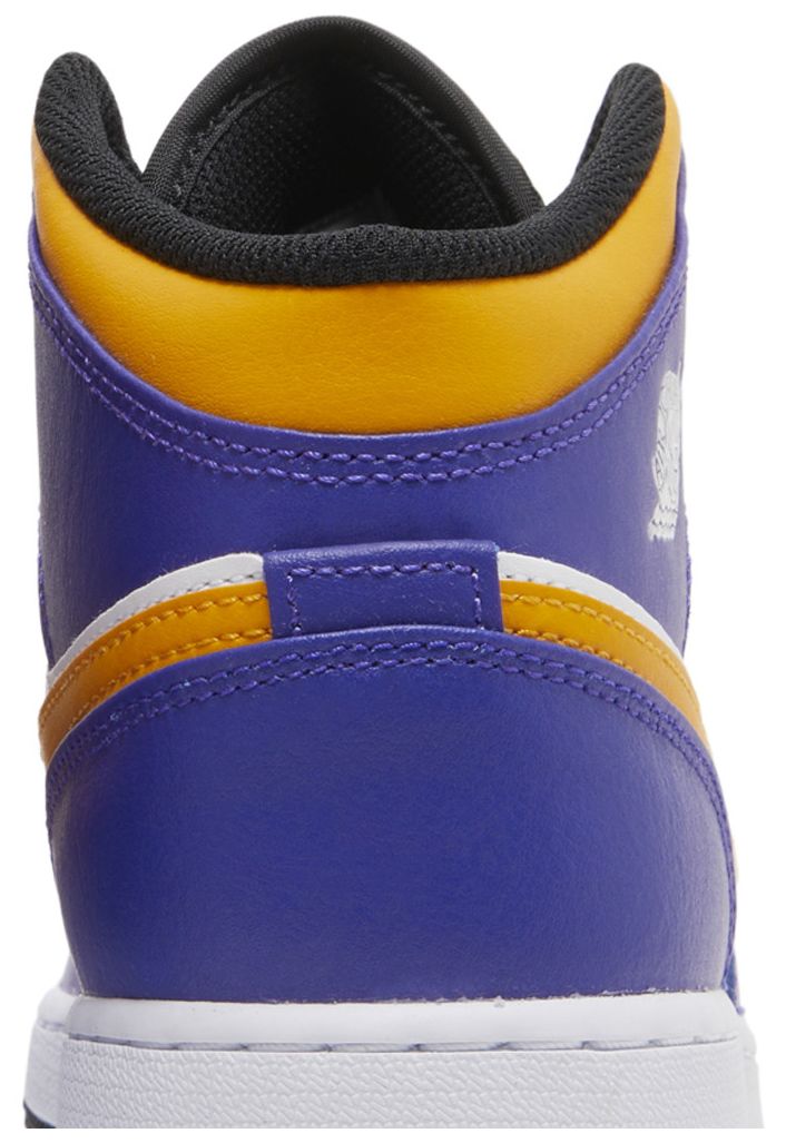 Air Jordan 1 Mid GS Lakers