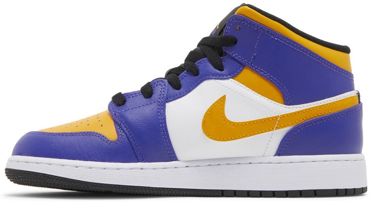 Air Jordan 1 Mid GS Lakers
