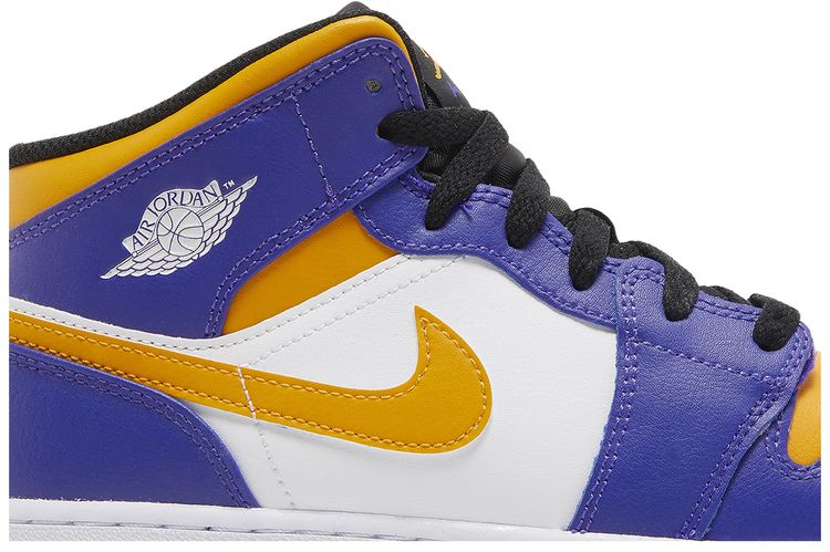 Air Jordan 1 Mid GS Lakers