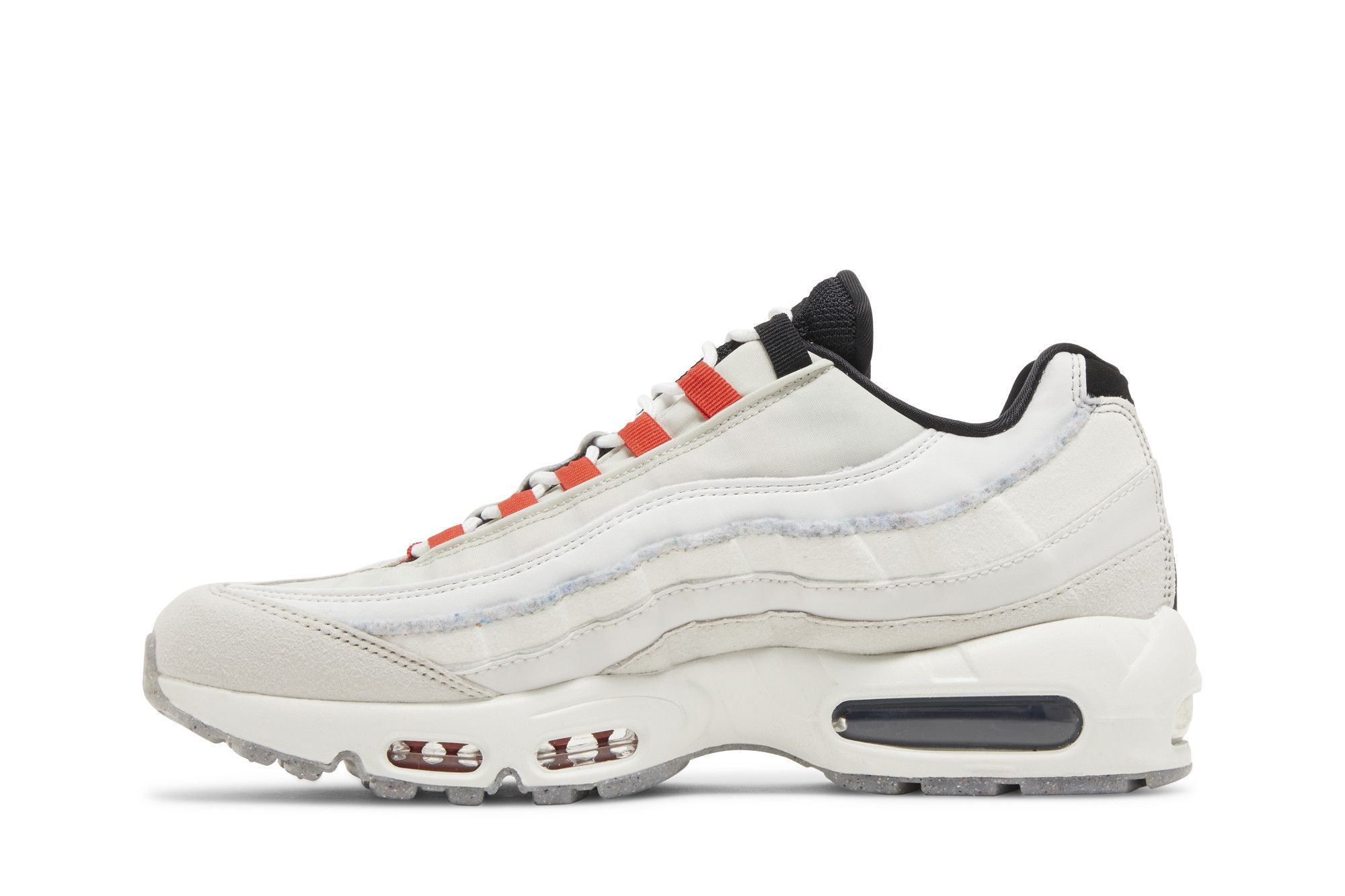 Buy Air Max 95 SE 'Double Swoosh - Light Bone Habanero Red