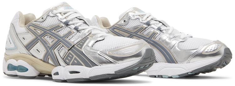 Asics Gel Nimbus 9 White Steel Grey