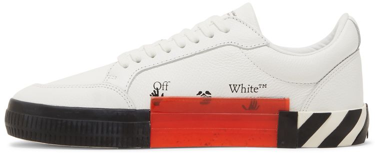 Off White Vulc Sneaker White Black