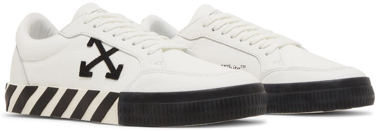 Off White Vulc Sneaker White Black