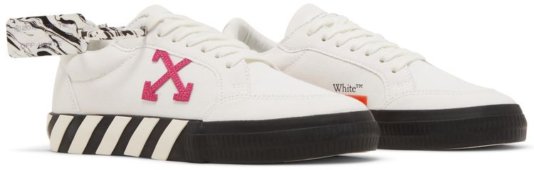 Off White Wmns Vulc Eco Sneaker White Fuchsia