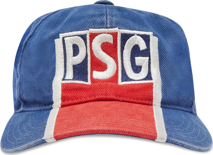 Vintage Paris Saint-Germain PSG Embroidered Cap 'Blue/Red'