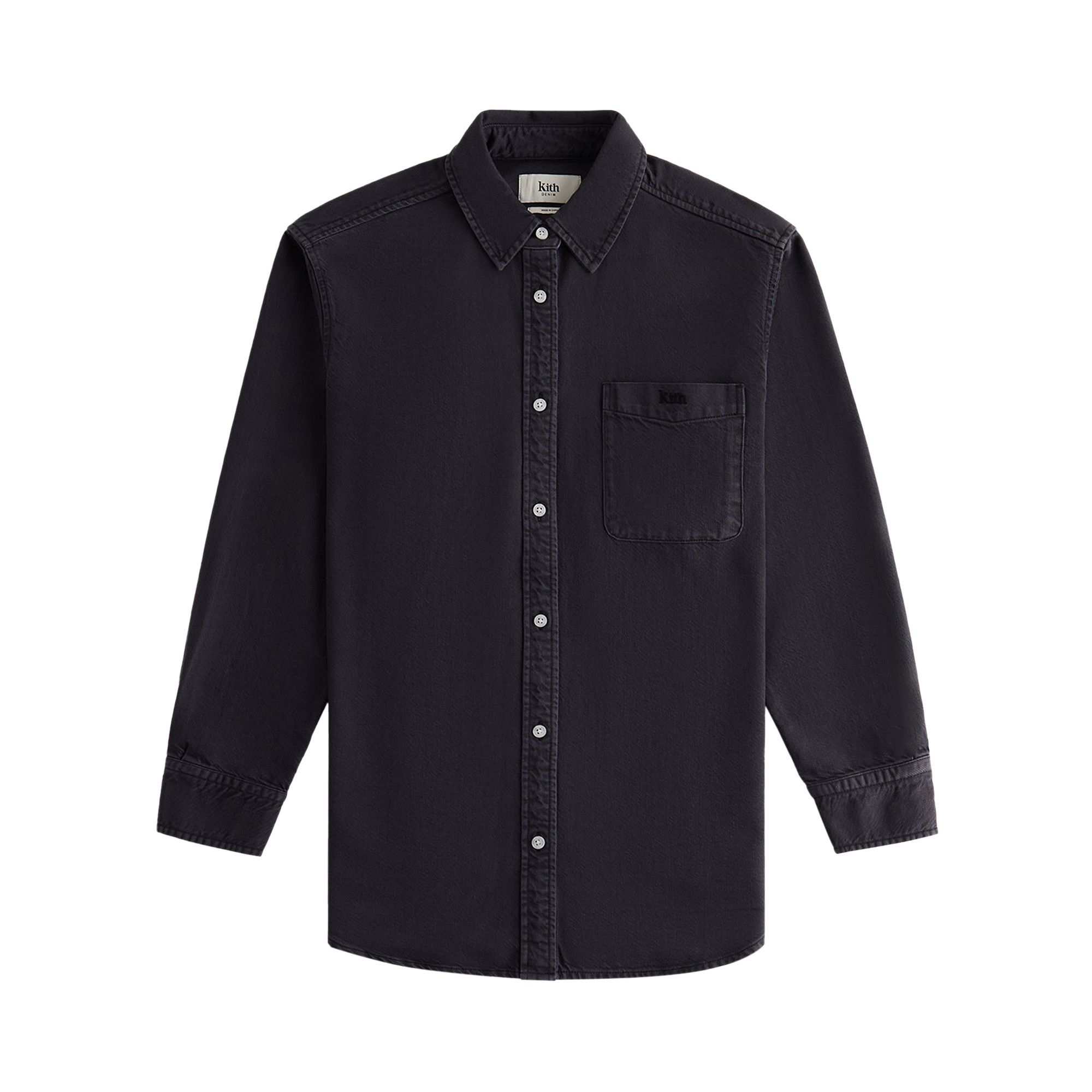 【KITH】Kith Women Ora II デニムシャツ 関税・送料込み Kith Women Ora II Denim Shirt - Harper Mid Wash