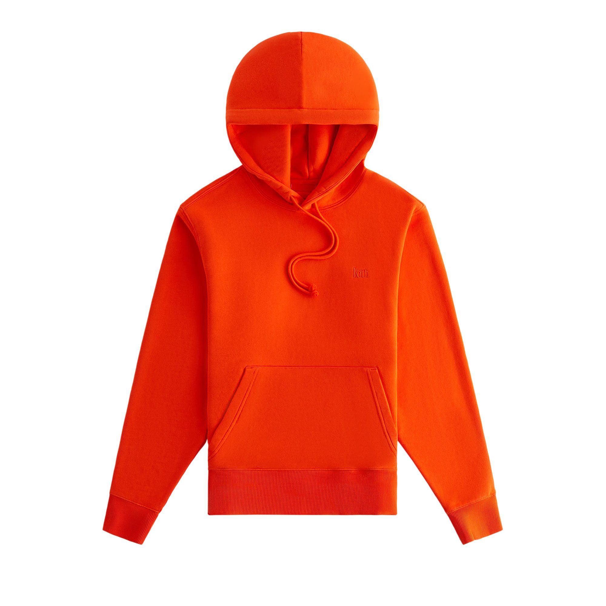 Kith orange hoodie clearance