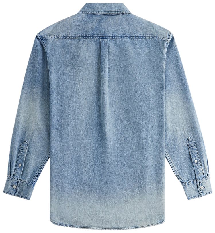 Kith Women Ora II Denim Shirt Hayden Mid Wash