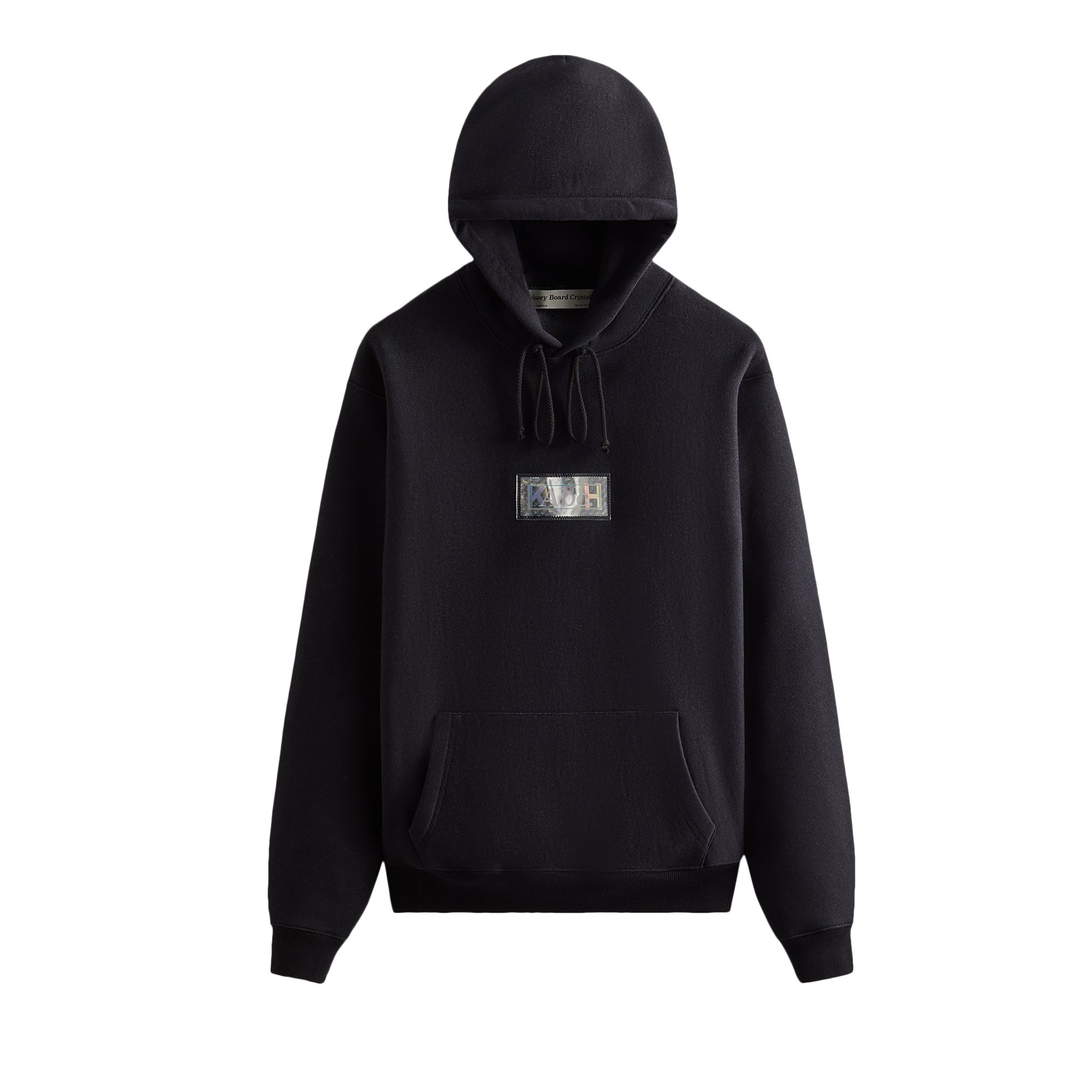Kith For Advisory Board Crystals Hologram Classic Logo Hoodie 'Black'