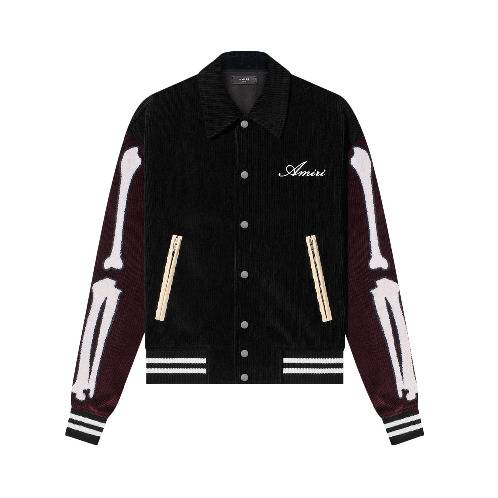 AMIRI ボーンジャケット ブラック AMIRI Bones ジャケット | ブラック | FARFETCH JP