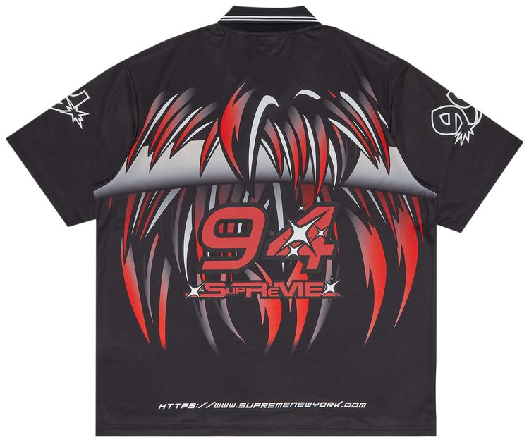 Supreme Character Soccer Jersey Black