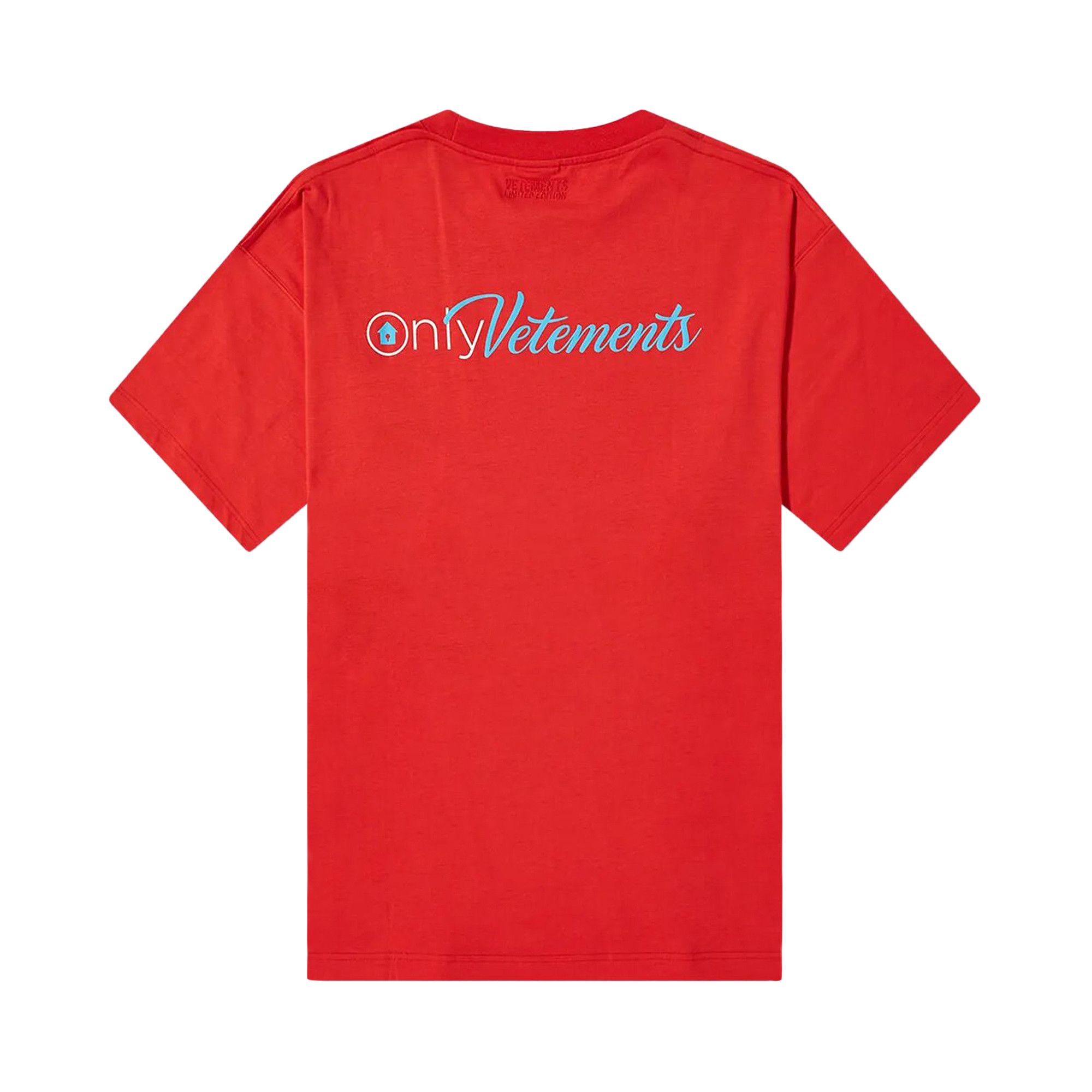 Buy Vetements Only Vetements T-Shirt 'Red' - UA63TR161R RED | GOAT CA