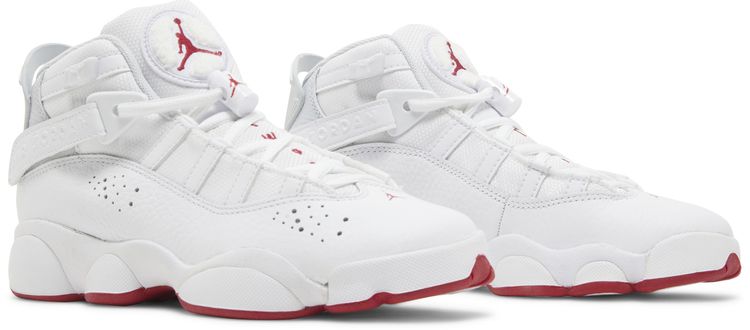 Air Jordan 6 Rings GS White Mystic Hibiscus