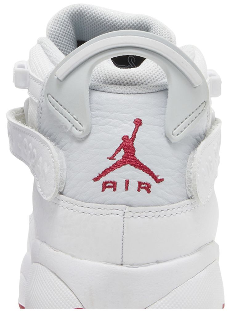 Air Jordan 6 Rings GS White Mystic Hibiscus