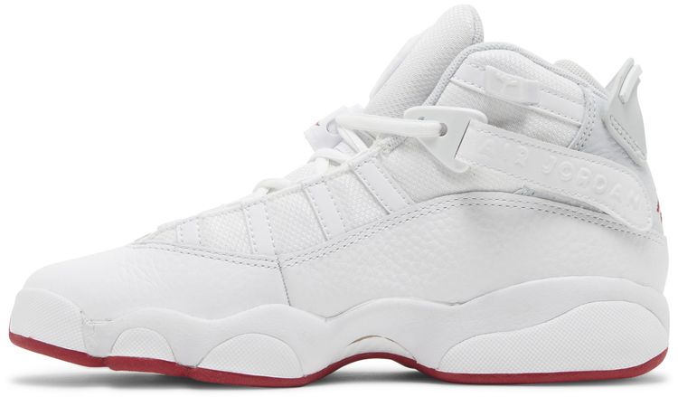 Air Jordan 6 Rings GS White Mystic Hibiscus