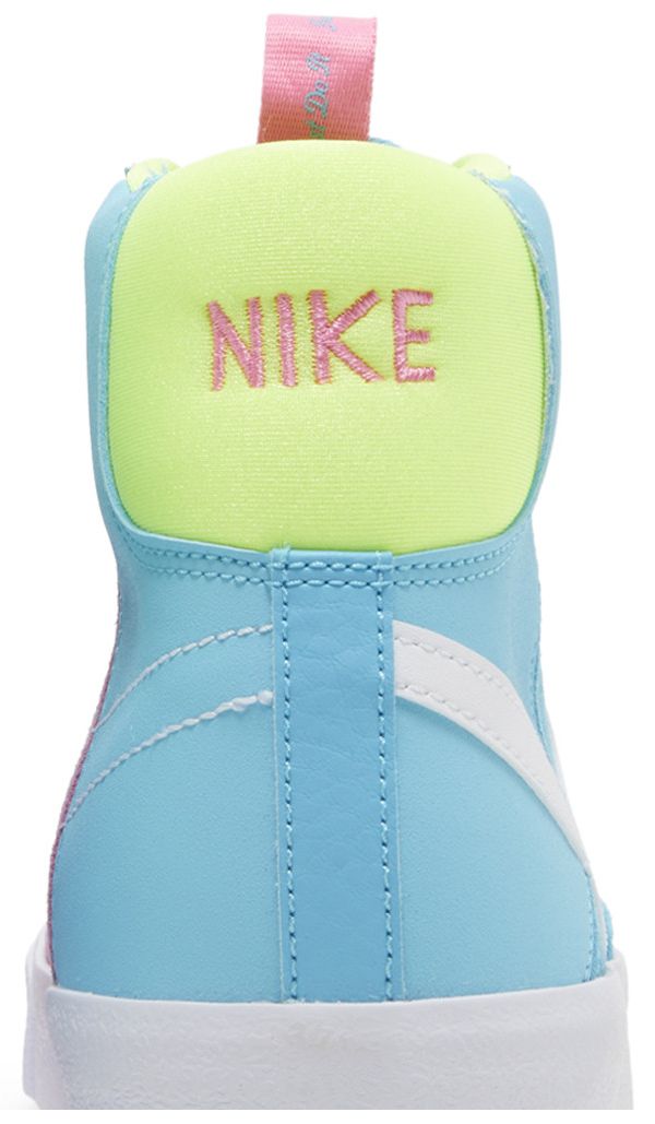 Nike Blazer Mid 77 GS Dance   Baltic Blue Volt Pink