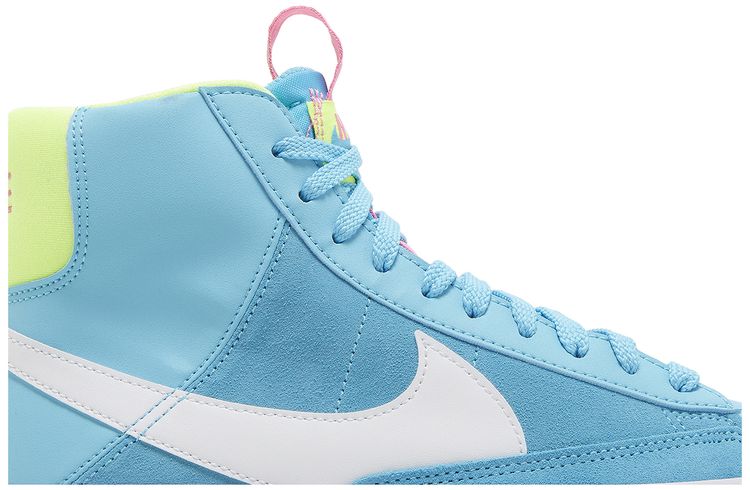 Size Nike Blazer Mid '77 GS 'Dance Baltic Blue Volt Pink'