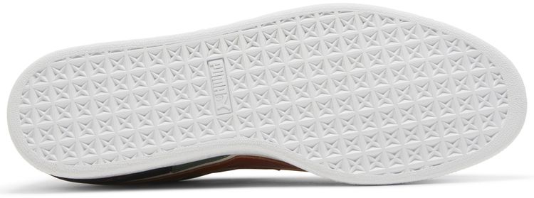 Puma Suede Layers   Deep Olive Warm Chestnut