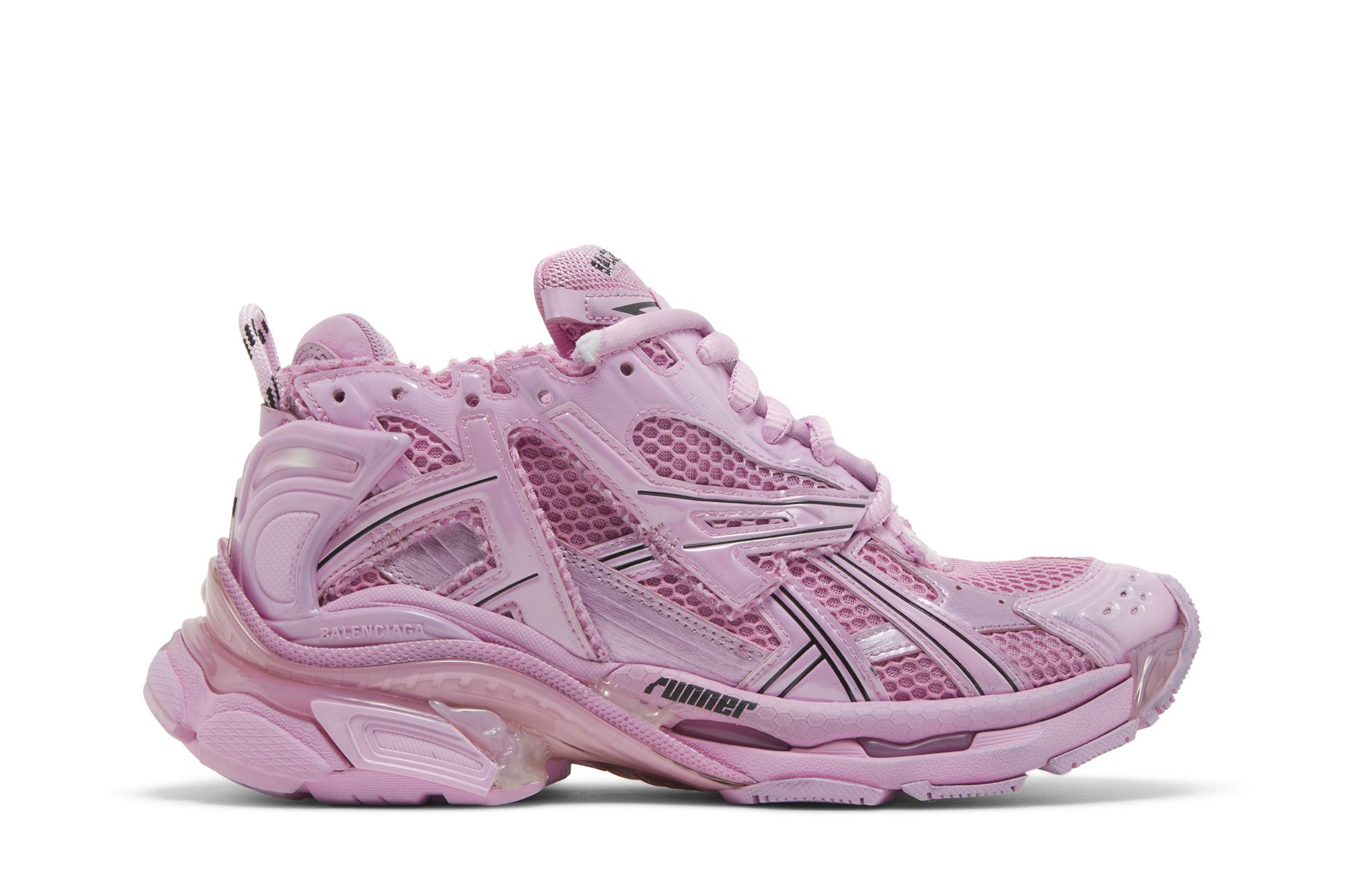Size 5.0 Balenciaga Wmns Runner Sneaker Pink