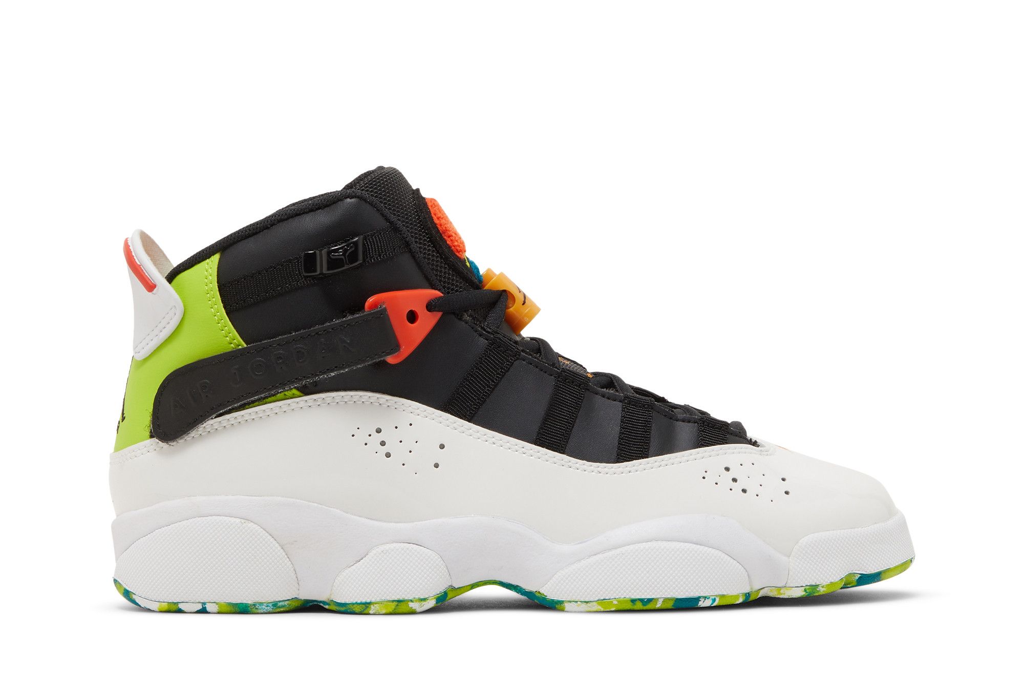 Jordan 6 rings hotsell black and yellow