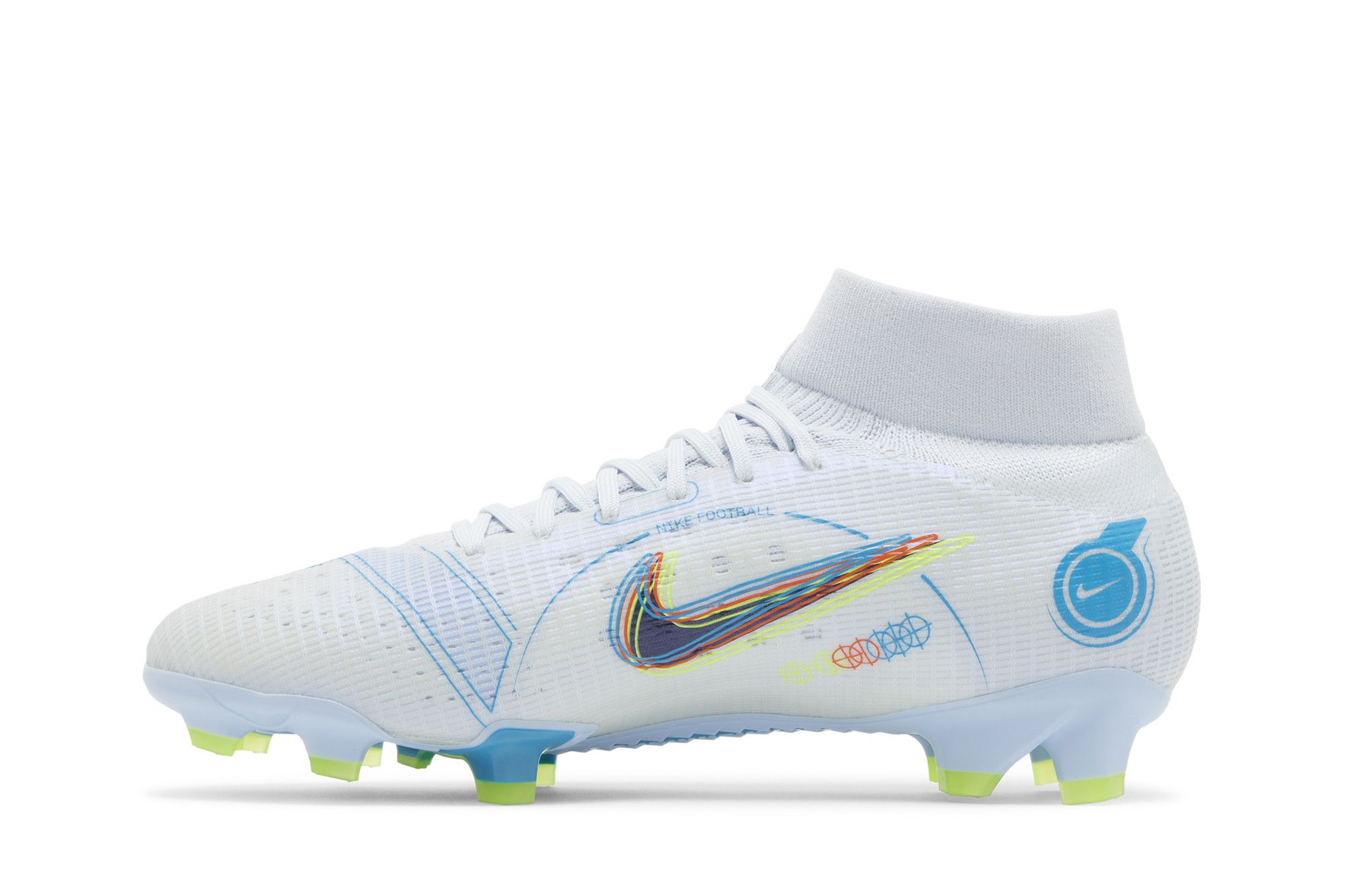 Buy Mercurial Superfly 8 Pro FG 'Grey Light Marine' - DJ2848