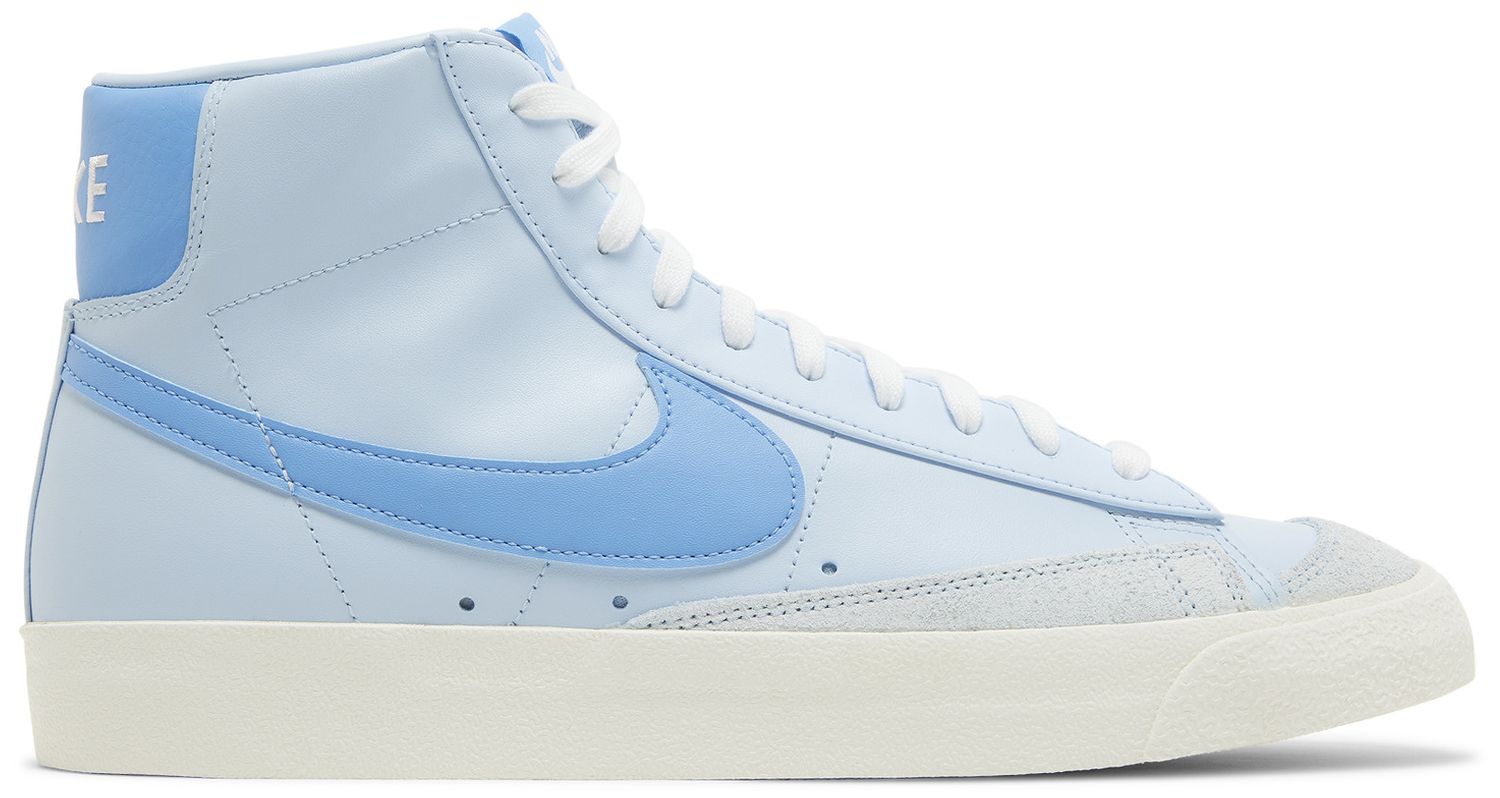 celestine blue nike blazer mid 77