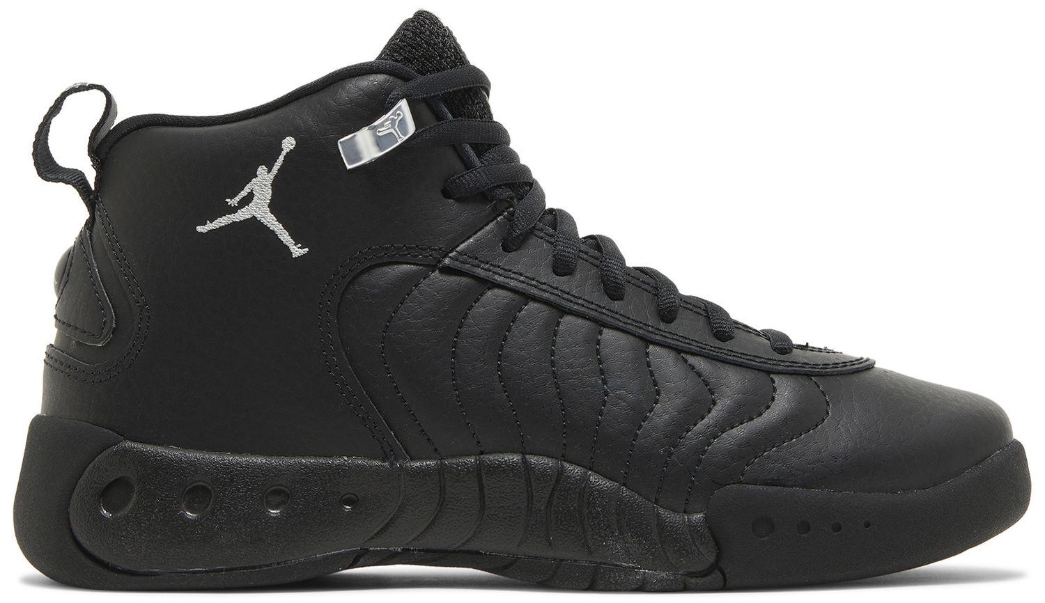 mens air jordan jumpman pro black metallic