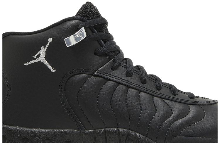 Air Jordan Jumpman Pro GS Black Metallic Silver