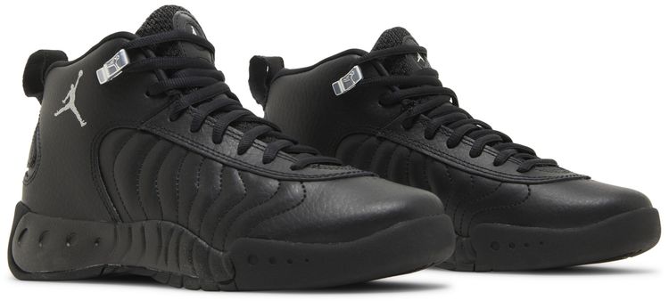 Air Jordan Jumpman Pro GS Black Metallic Silver