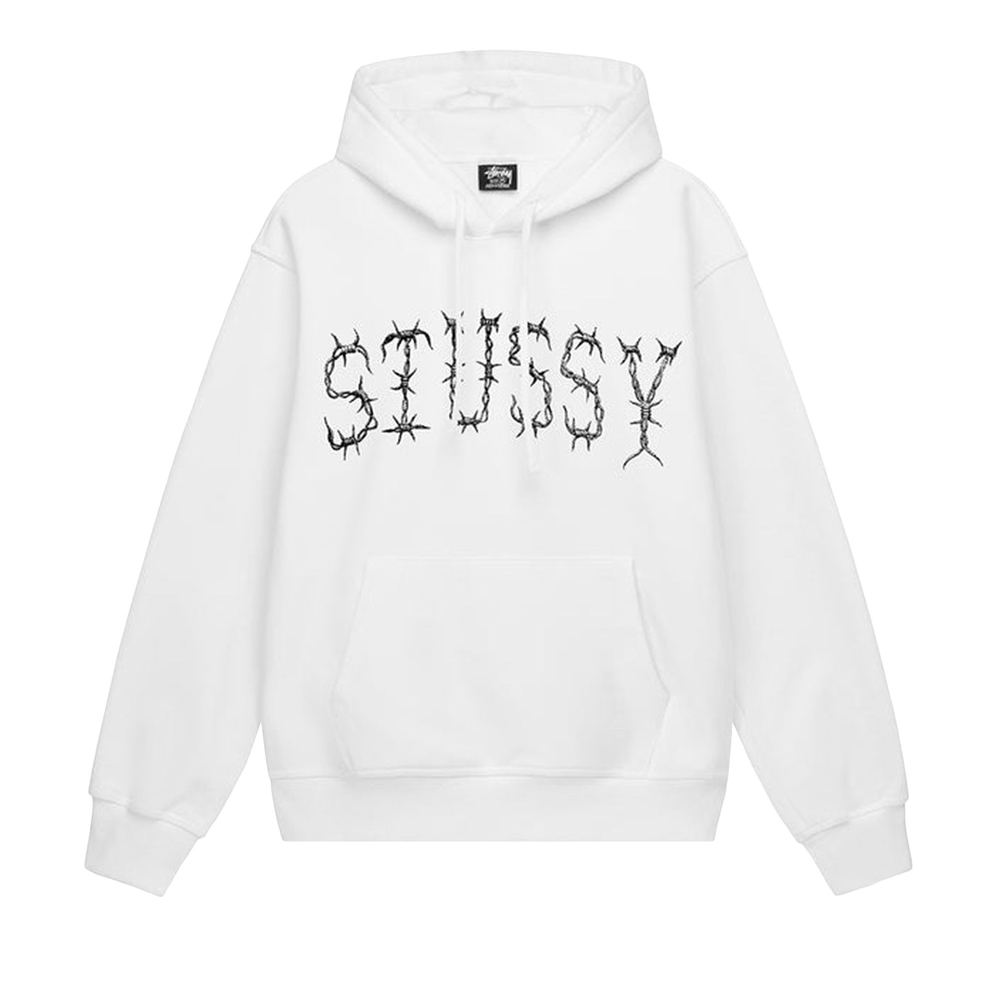 Hoodie stussy white clearance