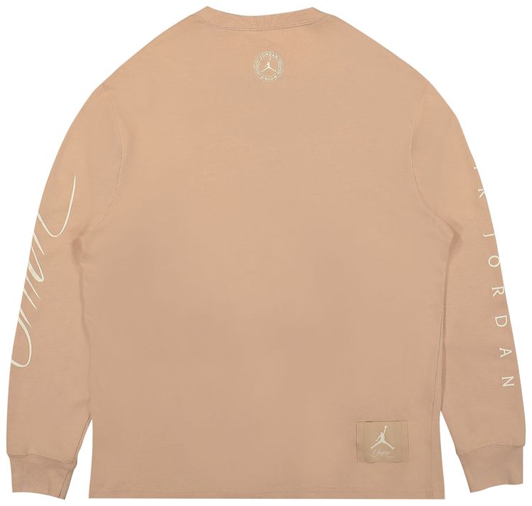 Air Jordan x Union Long Sleeve T Shirt BeigeCoconut Milk
