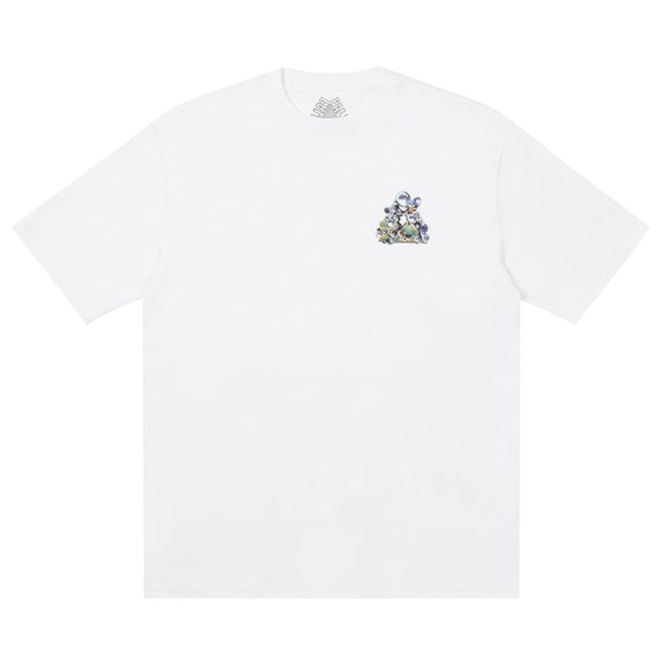 Palace Bubbling T Shirt White