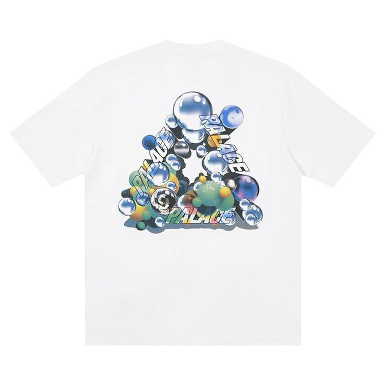 Palace Bubbling T Shirt White