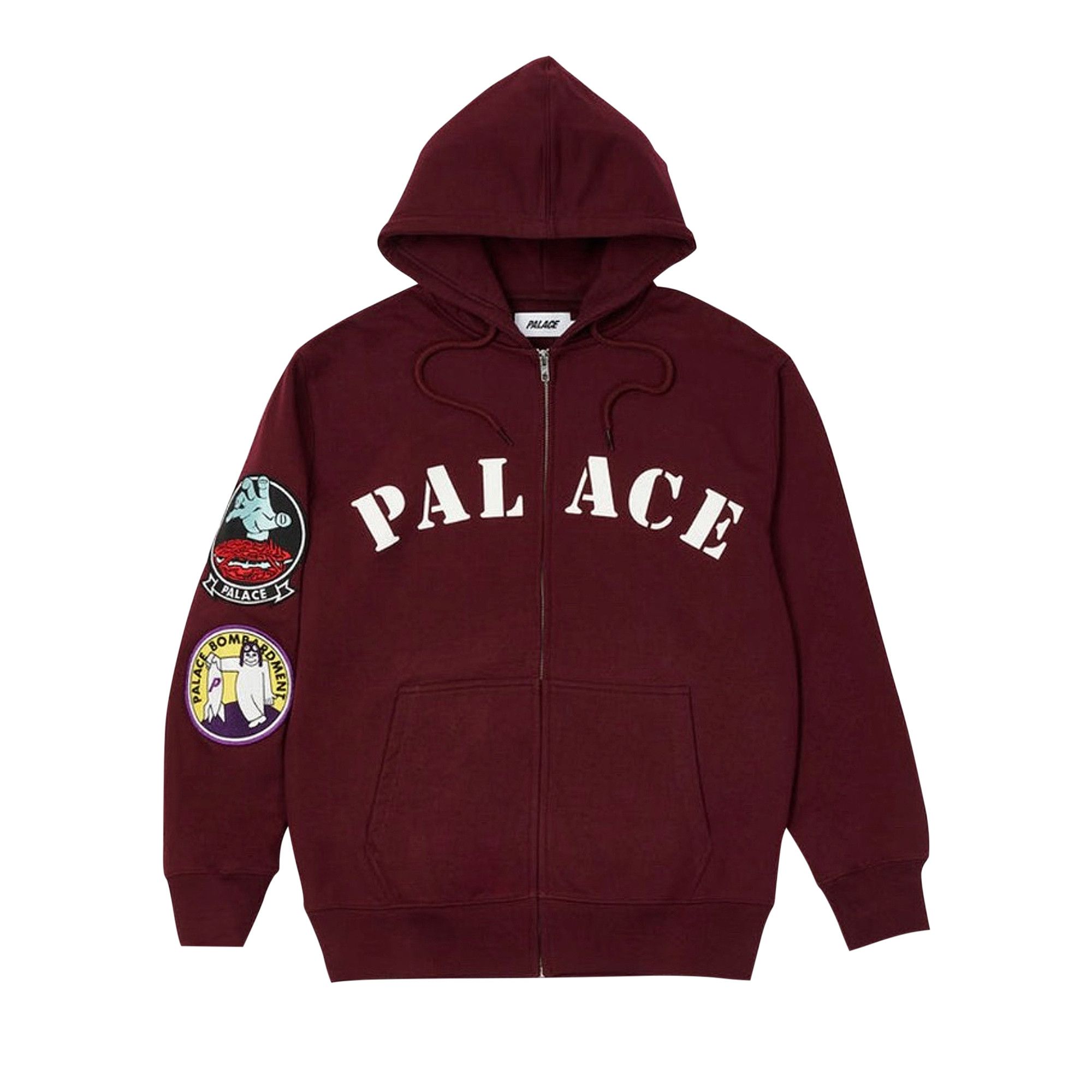 Buy Palace Duck Bomb Hood Burgundy P22CS145 GOAT UK